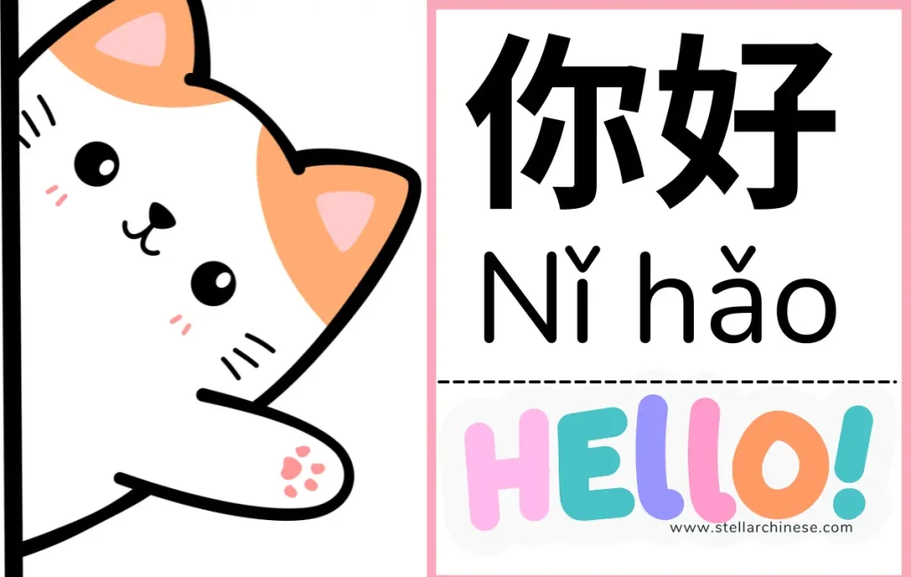 How to say hello in Chinese